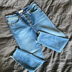 Size 29 Madewell 10” High Rise Skinny Jean